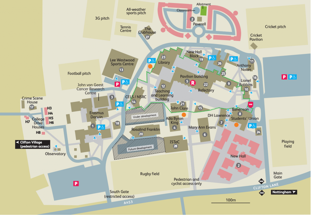 nottingham trent university clifton campus map Contact Us Ntu Sports Analysis And Performance nottingham trent university clifton campus map